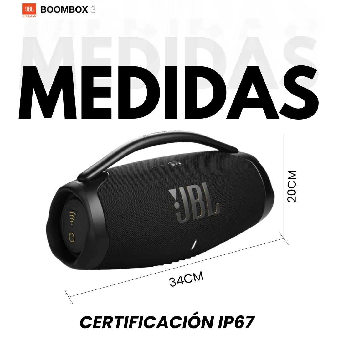 JBL  Boombox 3- Sonido imparable