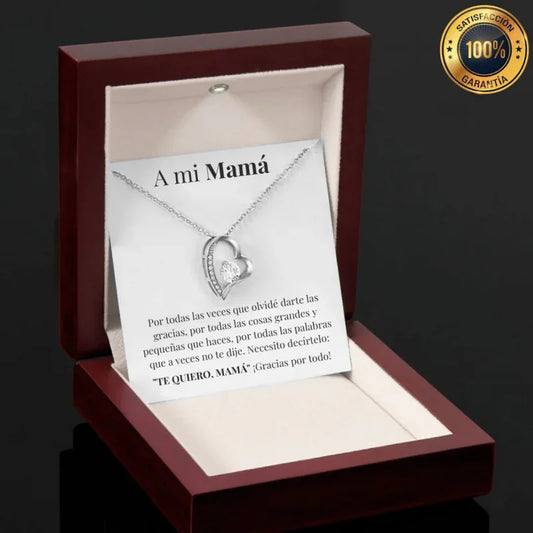 Collar Amor eterno – Día de la Madre 💖