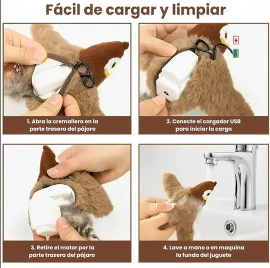 FelynFly™ Pájaro Volador Interactivo